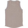 Thermal Lounge Tank, Taupe - Loungewear - 2