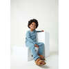 Thermal Lounge Pant, Blue - Pants - 2