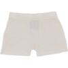 Thermal Lounge Short Functional Drawstring And Pockets, Ecru - Shorts - 3