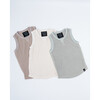 Thermal Lounge Tank, Ecru - Loungewear - 4