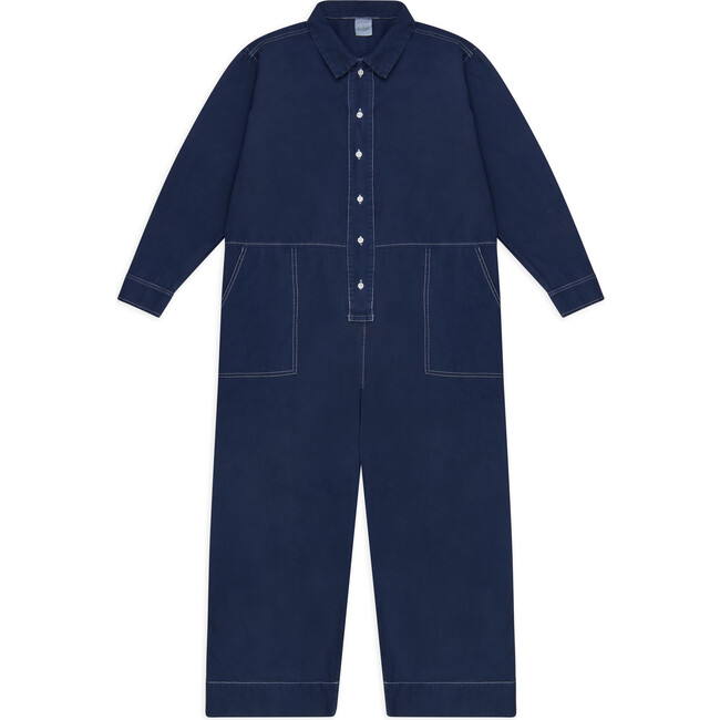 Adults "Milking It" Cotton Overall, Navy