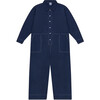 Adults "Milking It" Cotton Overall, Navy - Overalls - 1 - thumbnail