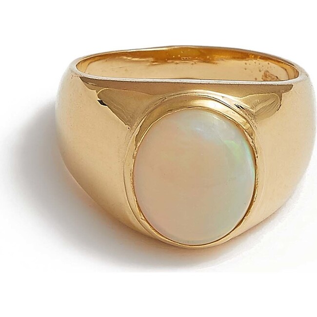Classico Opal Signet Ring - Rings - 1