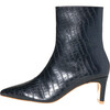 Women's Rita Leather Ankle Boot, Black - Boots - 1 - thumbnail