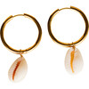 Women's Prima Earrings, Cowrie - Earrings - 1 - thumbnail