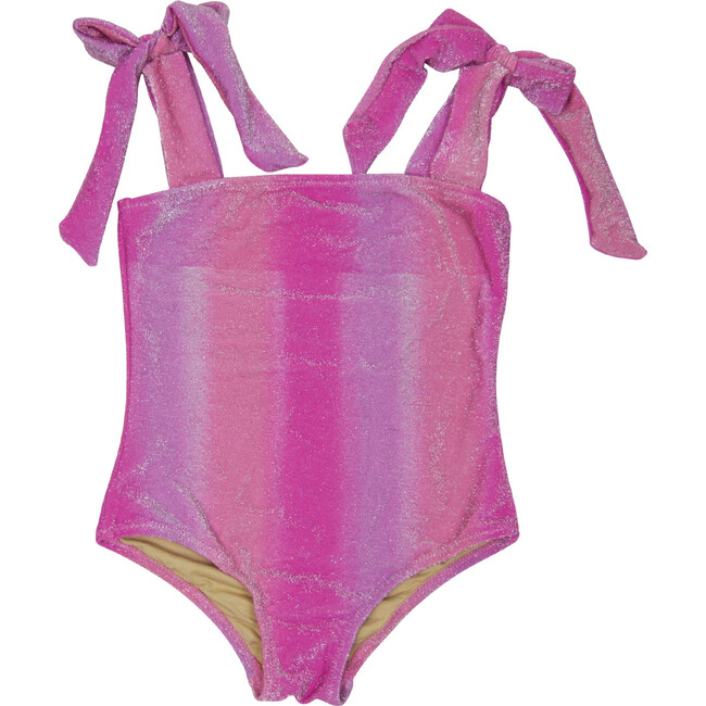 One Piece Shimmer Bunny Ties, Pink Ombre - One Pieces - 1