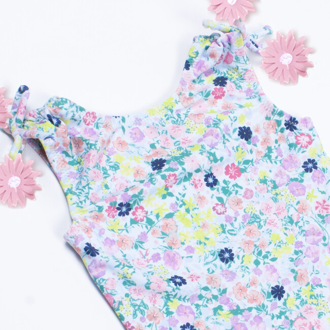 One Piece with Flower Detail,  Summer Floral - One Pieces - 2