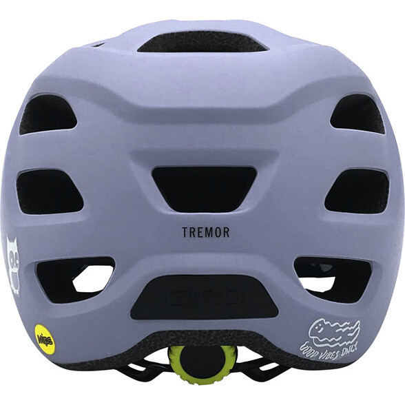Tremor Mips Bike Helmet, Purple Blue And Sunset Rose - Helmets - 3