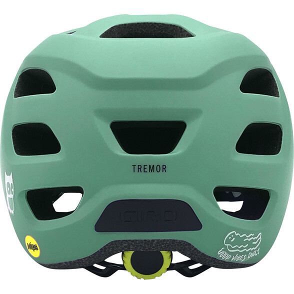 Tremor Mips Bike Helmet, Northern Lights And Lime - Helmets - 3