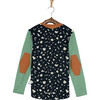 Underground Luke Merino Bike Long Sleeve Tee, Northern Lights And True Navy - T-Shirts - 2