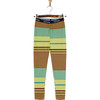 Sova Merino Leggings, Lime And Terra - Leggings - 1 - thumbnail