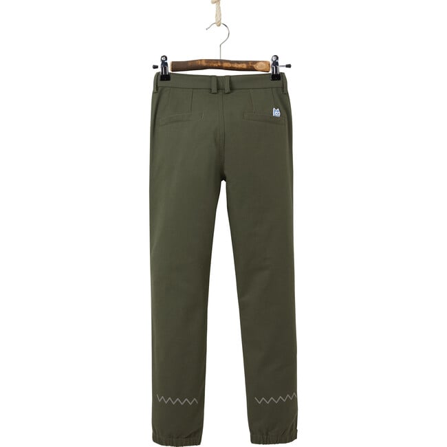 Rush Heavy Twill Pants, Olive - Pants - 3