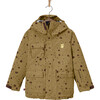 Galaxy Mission Snow Jacket, Gold - Parkas - 1 - thumbnail