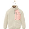 Galaxy Avan Bio-Fleece Jacket, Teddy And Sunset Rose - Fleece & Sherpa Jackets - 1 - thumbnail