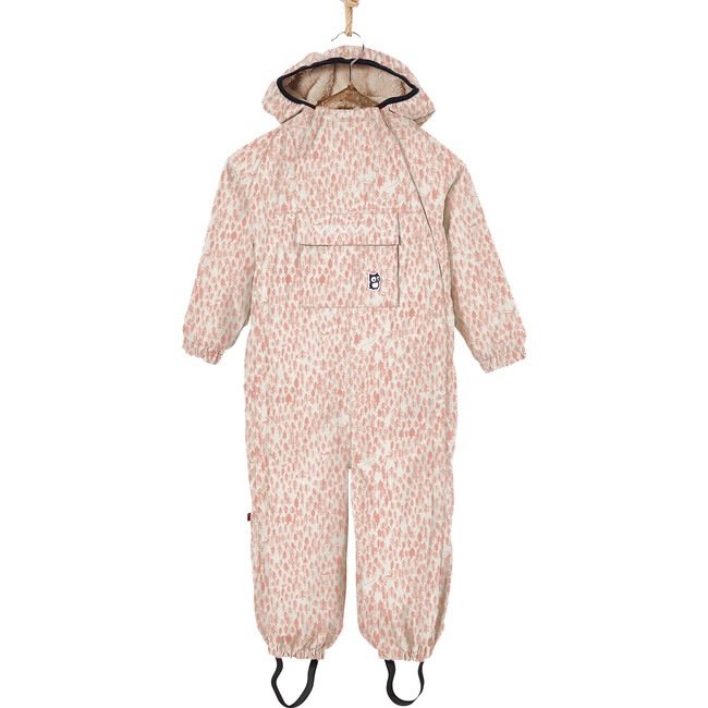 Forest Zack Baby Winter Overall, Off-White