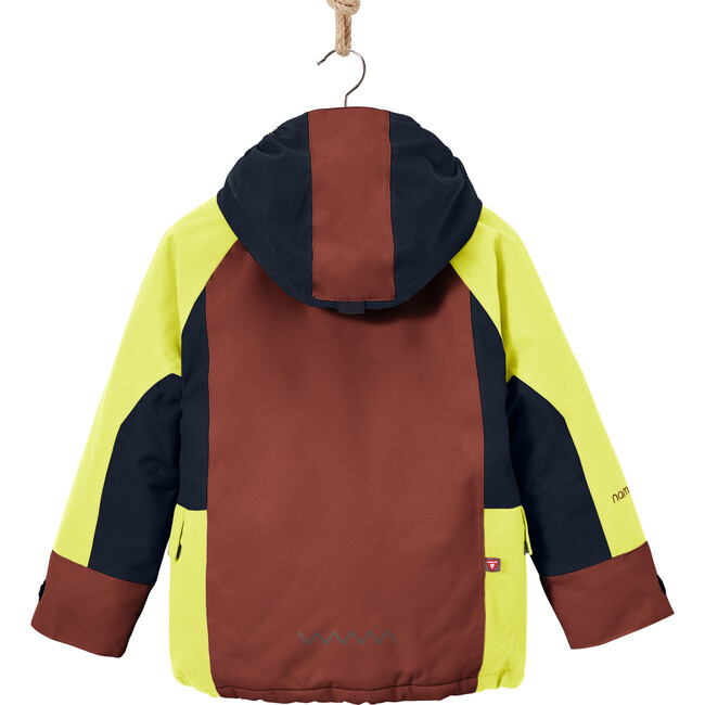 Four Snow Jacket, Lime And Multicolor - Parkas - 2