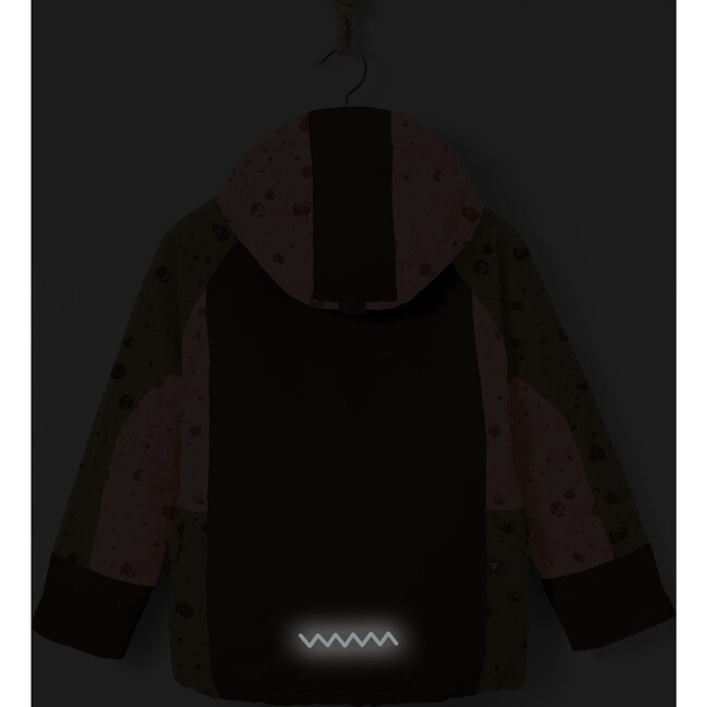 Galaxy Four Snow Jacket, Gold And Chocolate - Jackets - 4