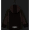Galaxy Four Snow Jacket, Gold And Chocolate - Jackets - 4