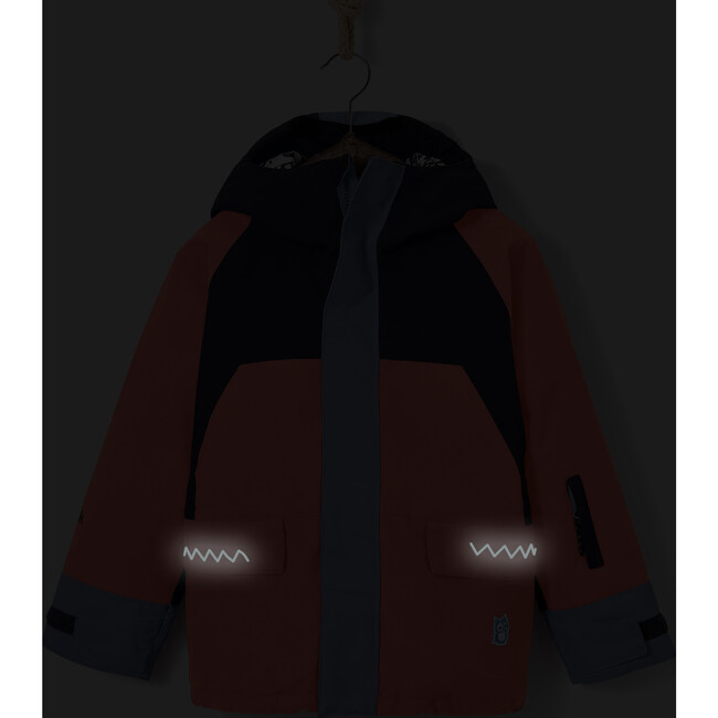 Four Snow Jacket, Coral And Purple Blue - Parkas - 7