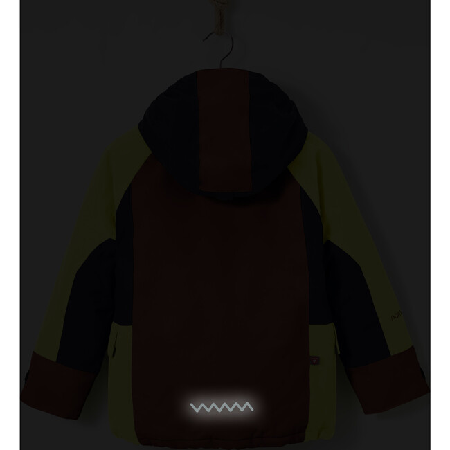 Four Snow Jacket, Lime And Multicolor - Parkas - 4