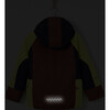 Four Snow Jacket, Lime And Multicolor - Parkas - 4
