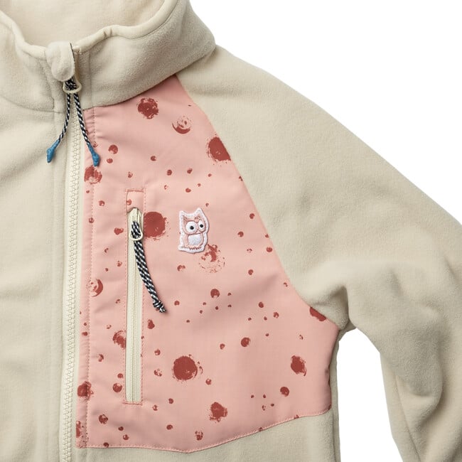 Galaxy Avan Bio-Fleece Jacket, Teddy And Sunset Rose - Fleece & Sherpa Jackets - 4