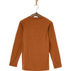 Elo Uil Merino Long Sleeve Tee, Almond - T-Shirts - 2