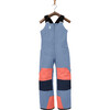 Corbet Snow Bib Pants, Purple Blue And Coral - Snow Pants - 1 - thumbnail