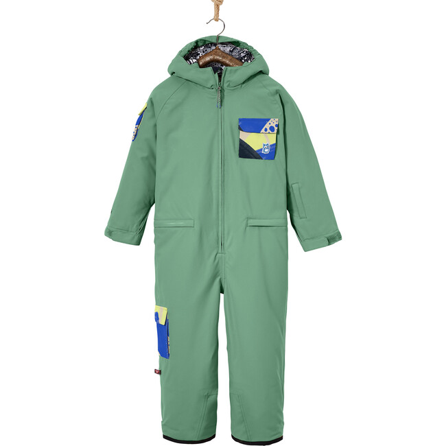 Quest Snow Overall, Northern Lights And Blue Marin - Overalls - 1