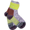 Peak Merino Hiking Socks, Lilac And Lime - Socks - 2