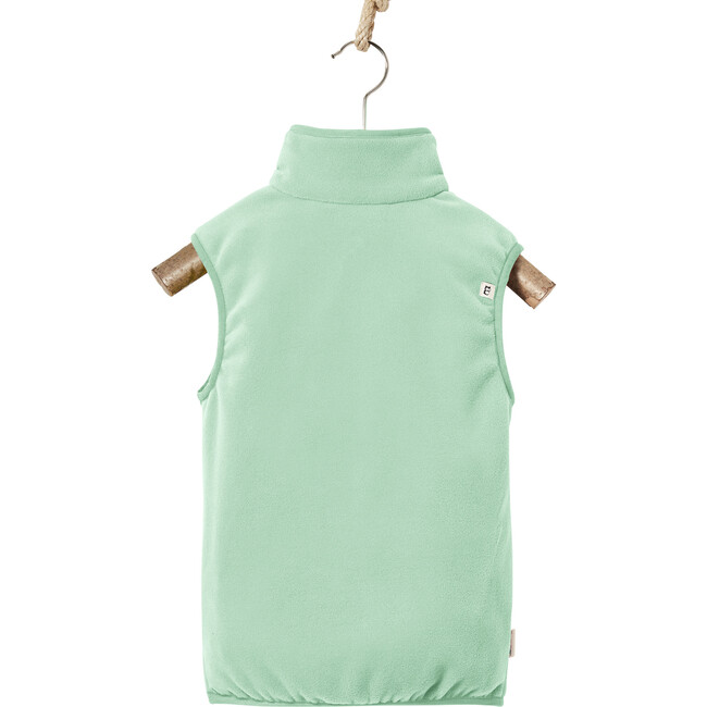 Muka Bio-Fleece Vest, Mint Ice And Northern Lights - Vests - 3