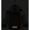 Nemphis Four Snow Jacket, Blue Marin And Chocolate - Jackets - 4 - thumbnail
