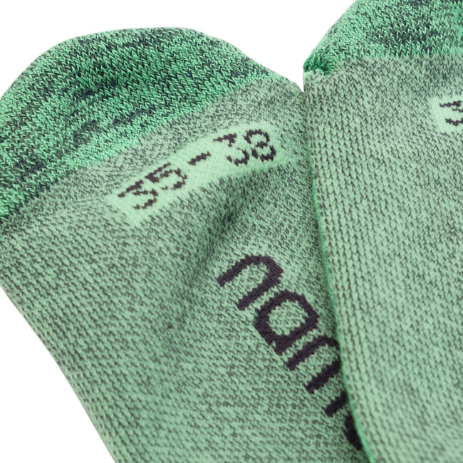 Clouds Merino Ski Socks, Mint Ice And True Navy - Socks - 2