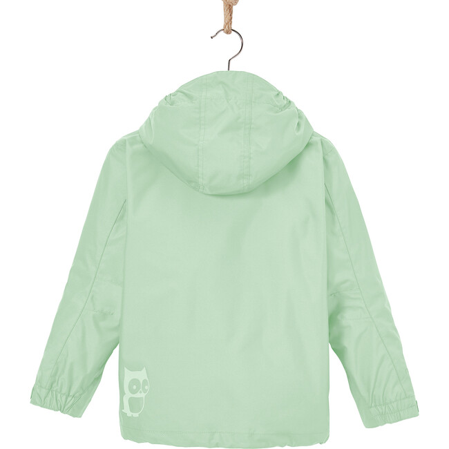 Chip Rain Jacket, Mint Ice - Raincoats - 5