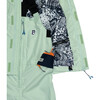 Chip Rain Jacket, Mint Ice - Raincoats - 9