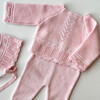 Take Me Home 4-Piece Knitted Set, Pink - Mixed Apparel Set - 2 - thumbnail