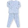 Long Sleeve Two-Piece Pajamas Set, Bunny Slopes - Pajamas - 1 - thumbnail