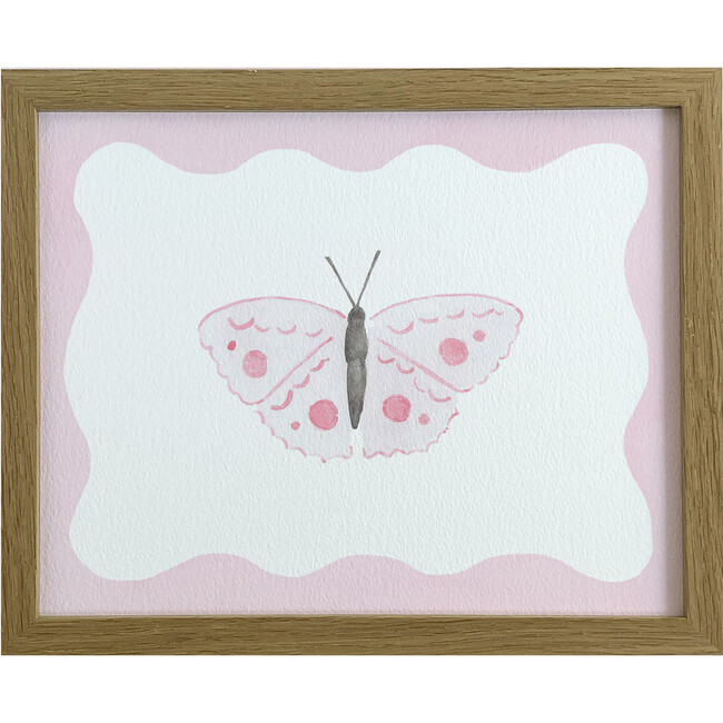 Pink Butterfly No. 2 Art Print - Art - 1