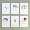Safari Animal Milestone Cards - Paper Goods - 2