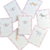 Pastel Animal Milestone Cards, Pink - Paper Goods - 1 - thumbnail