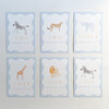 Pastel Animal Milestone Cards, Blue - Paper Goods - 2