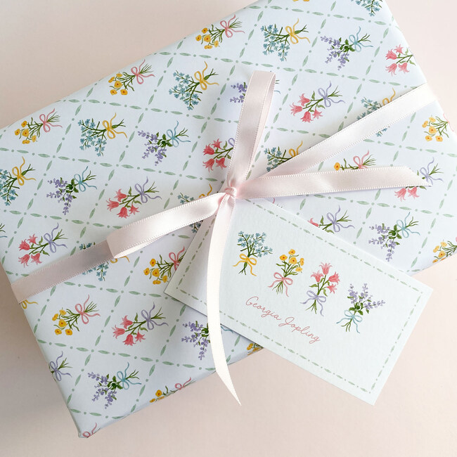 Bow Bouquet Rectangle Gift Tags - Paper Goods - 2