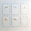 Pastel Animal Milestone Cards, Blue - Paper Goods - 3