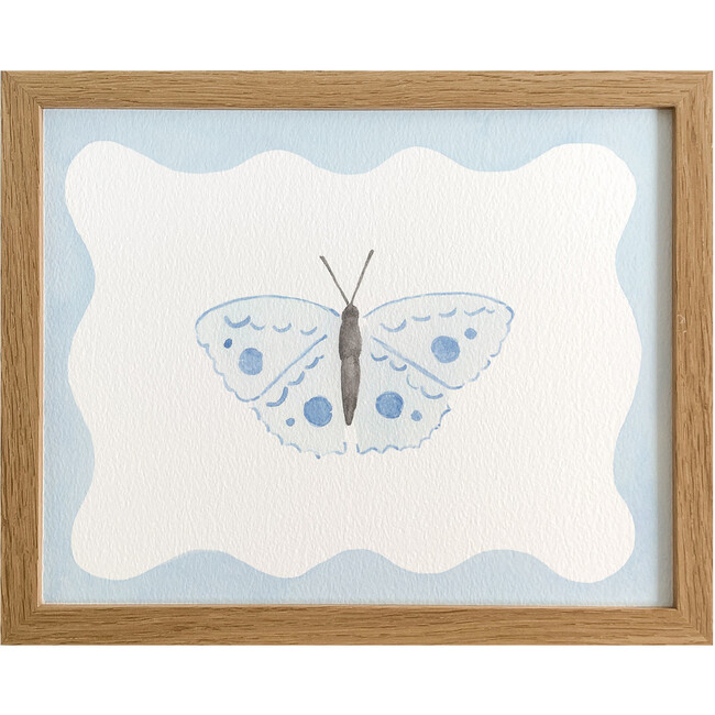 Blue Butterfly No. 2 Art Print
