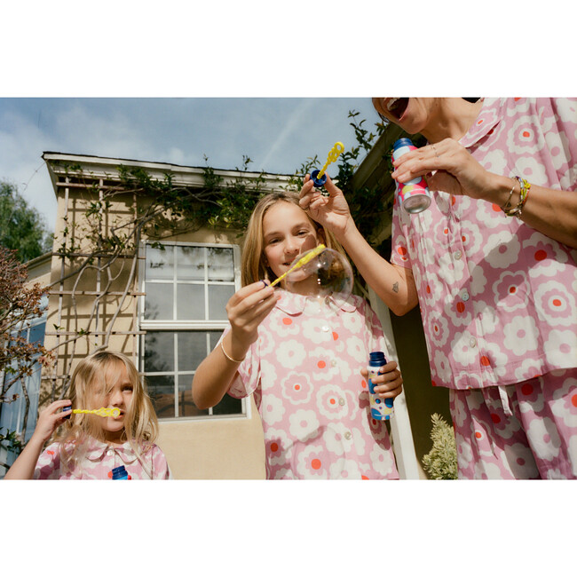 Ola Cabana Set, Pink Retro Floral - Mixed Apparel Set - 3