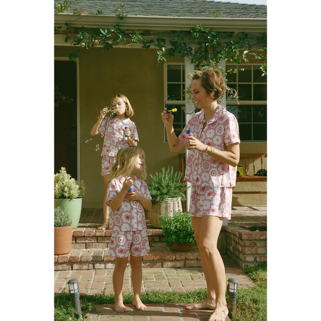 Ola Cabana Set, Pink Retro Floral - Mixed Apparel Set - 6