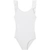 Bora Bora UPF50+ One-Piece Swimsuit, White - One Pieces - 1 - thumbnail