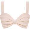 Women's Hayden Bikini Top, Crema Scrunch - Two Pieces - 1 - thumbnail