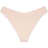 Women's Lulu Bikini Bottom, Crema Scrunch - Two Pieces - 3 - thumbnail