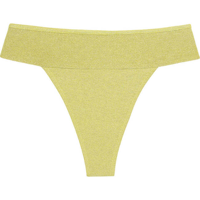 Women's Tamarindo Bikini Bottom, Limon Sparkle